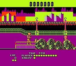 Bad Street Brawler screenshot 5 for NES